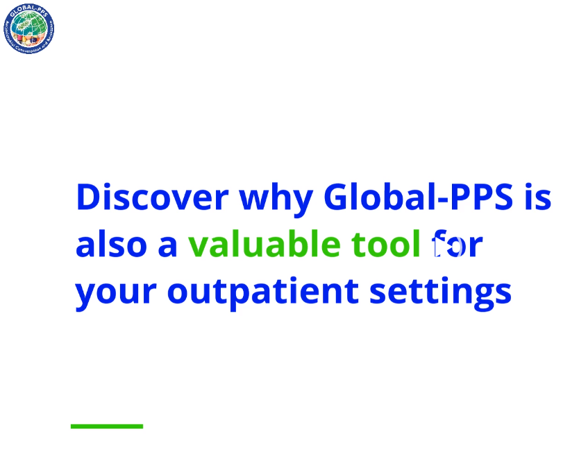 投稿についてもっと詳しく The Global-PPS Outpatient Module: a wealth of informative resources